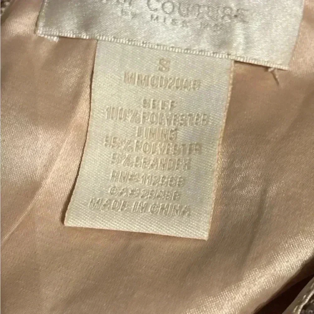 M M Couture Gold Sequin Sleeveless Dress Size Small
New Years, Christmas Party - Picture 3 of 3